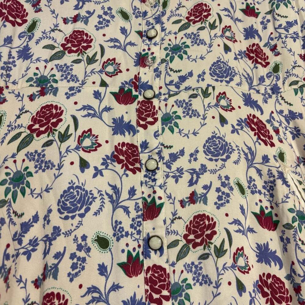 Sendero Midi Dress Womens L Western Prairie Cottagecore Coastal cowgirl - Picture 8 of 11